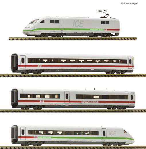 Fleischmann 7760003 4er Set ICE 2 DB-AG (Spur N)