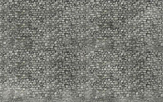 Heki 14000 Granitmauer H0 (Spur N)