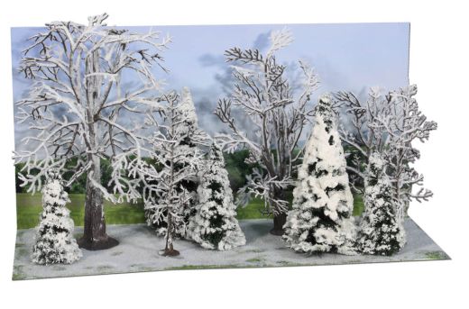 Heki 2101 Winterwald, 10 Bäume und Tann