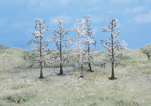 Heki 2105 5 Winterbäume 10 cm