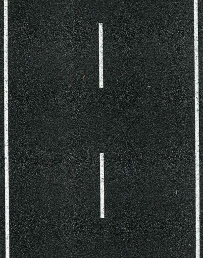 Heki 6561 Fahrbahndecke Asphalt H0, zwe (Spur H0)