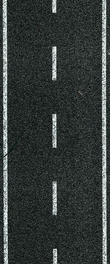 Heki 6562 Fahrbahndecke Asphalt N, zwei (Spur H0)