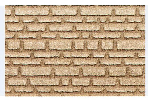 Heki 70022 Sandsteinläufermauer H0/TT, 2 (Spur H0)