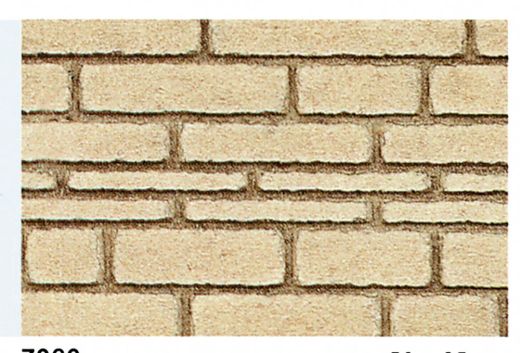 Heki 70602 behauene Natursteinmauer 0/1/ (Spur H0)