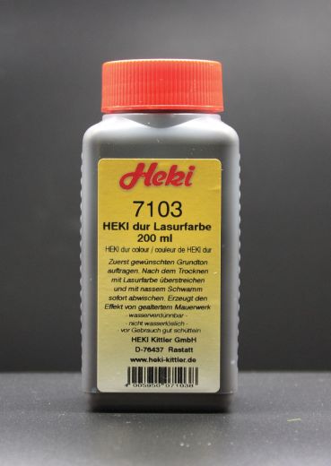 Heki 7103 Lasurfarbe 200 ml (Spur H0)