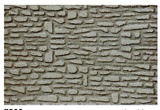 Heki 72282 Natursteinmauer 0/1/H0, 40x20 (Spur H0)