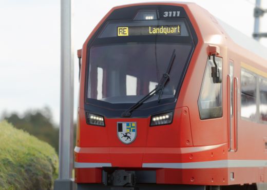 LGB L23100 Elektrotriebzug Capricorn RhB (Spur G)