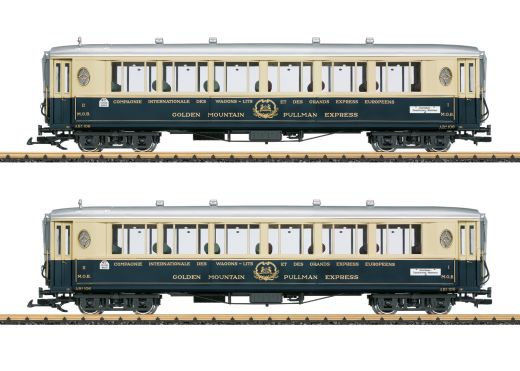 LGB L36661 Salonwagen-Set Golden Pass MO (Spur G)