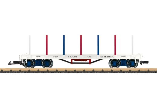 LGB L40598 Flachwagen 250 Jahre Amerika (Spur G)