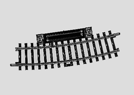 Märklin 2239 Schaltgleis r424,6mm,15 Gr. (Spur H0)