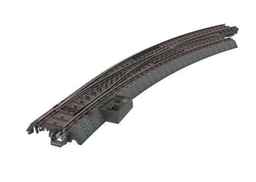 Märklin 24772 Bogenweiche rechts, schlank (Spur H0)