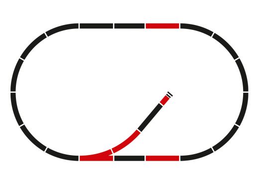 Märklin 24900 C-Gleis Ergänzungspackung C1 (Spur H0)