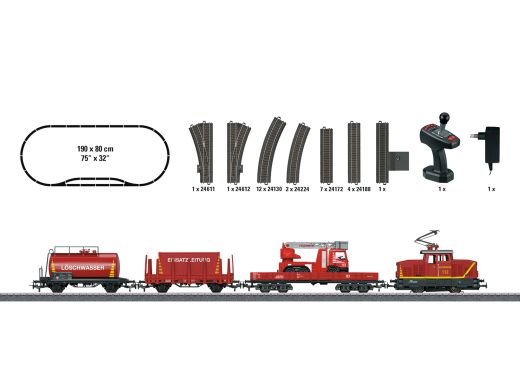 Märklin 29722 Startpackung Feuerwehr (Spur H0)