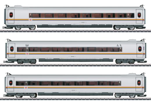 Märklin 43739 Ergänz.-Set ICE3 Railbow 3tlg (Spur H0)