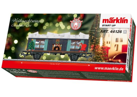 Märklin 44126 Weihnachtswagen m.Lichtmodul (Spur H0)