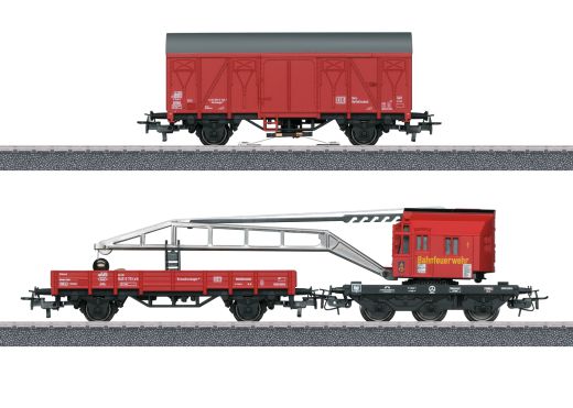 Märklin 44752 Feuerwehr Bergekran-Set (Spur H0)