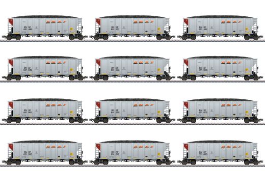 Märklin 45666 US Hopper Car-Set BNSF (Spur H0)