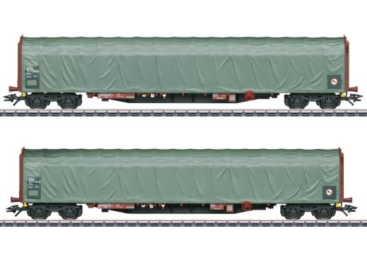 Märklin 47114 Schiebeplanenwagen-Set DSB (Spur H0)