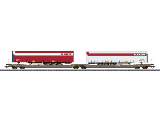 Märklin 47475 Gelenk-Taschenwagen Hupac (Spur H0)