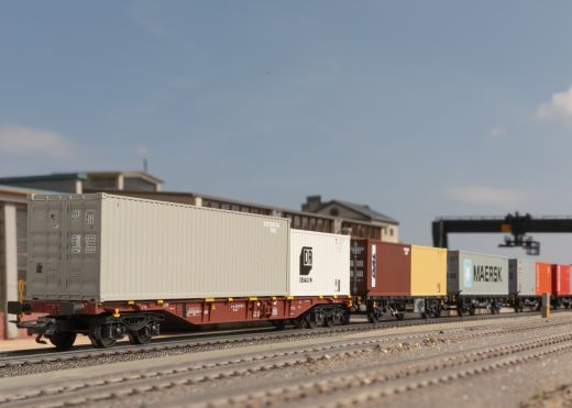 Märklin 47680 Containerwagen-Set(5 Wagen)DB (Spur H0)