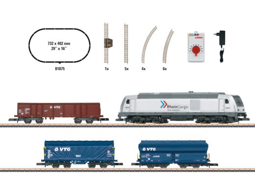 Märklin 81875 Startset mod.Güterverkehr (Spur Z Miniclub)