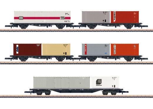 Märklin 82664 Wagenset Container-Transport (Spur Z Miniclub)