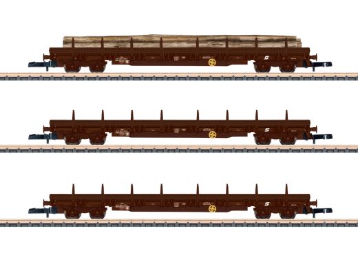 Märklin 86684 Rungenwagen-Set ÖBB (Spur Z Miniclub)