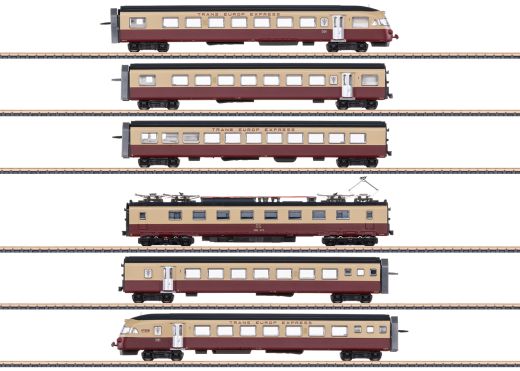 Märklin 88730 TEE Elektro-Triebzug Rae SBB (Spur Z Miniclub)