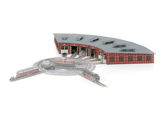 Märklin 89835 Ergänzungsset Ringlokschuppen (Spur Z Miniclub)
