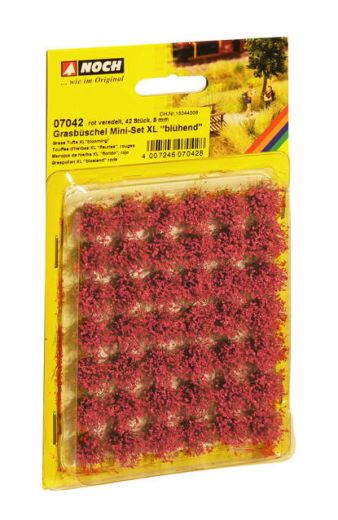 NOCH 7042 Grasbüschel Mini-Set XL blüh (Spur H0)