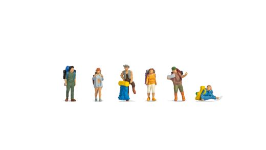 NOCH 15247 Backpacker und Tramper (Spur H0)