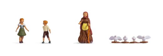 NOCH 15804 HO Hänsel und Gretel mit Hexe (Spur H0)