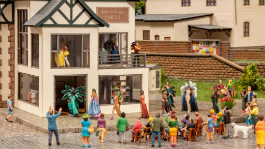 NOCH 16241 HO Figuren-TW Modegeschäft (Spur H0)