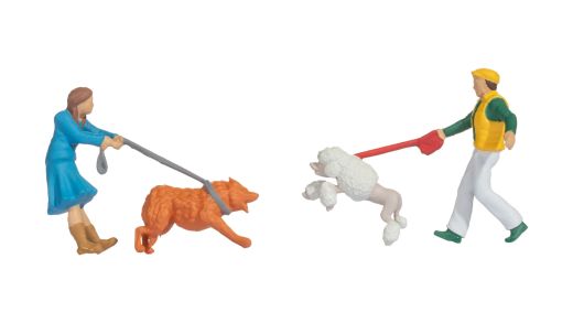 NOCH 16602 Funny-Scenes Hundebegegnung (Spur H0)