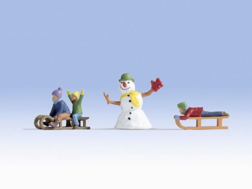NOCH 17921 Kinder im Schnee (Spur 0)