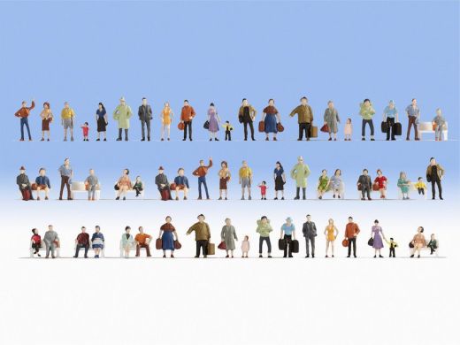 NOCH 18401 Mega-Spar-Set Figuren (Spur H0)