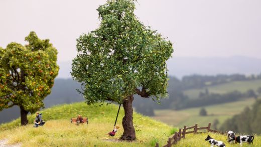 NOCH 21771 TT m-m Baum mit Schaukel (Spur H0)