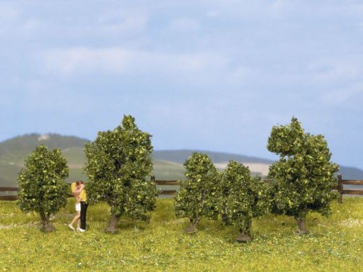 NOCH 25410 Sträucher, grün, 5 Stück, 3 - (Spur H0)