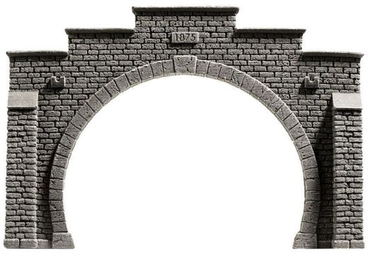 NOCH 34852 Tunnel-Portal, 2-gleisig, 12, (Spur N)