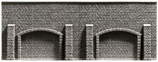 NOCH 34858 Arkadenmauer, 19,8 x 7,4 cm (Spur N)