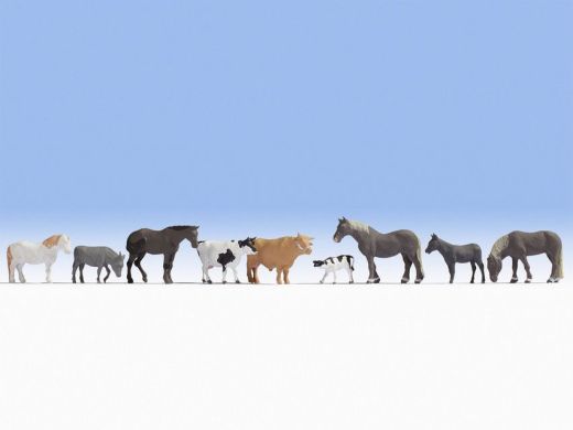 NOCH 36713 Tiere auf dem Bauernhof (Spur N)
