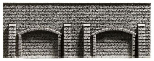 NOCH 44920 Arkadenmauer, 13 x 7 cm (Spur TT)
