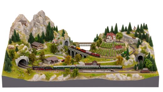 NOCH 53700 N Easy-Track BS Mittelberg (Spur N)