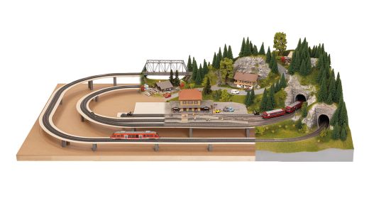 NOCH 53700 N Easy-Track BS Mittelberg (Spur N)