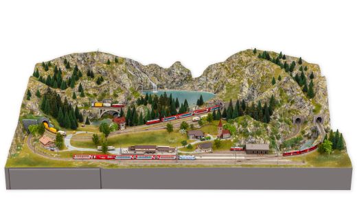 NOCH 53705 Easy-Track Trassenbausatz Albulabahn (Spur N)