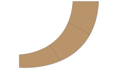 NOCH 53881 Easy-Track Bogenweichen-Set … (Spur H0)