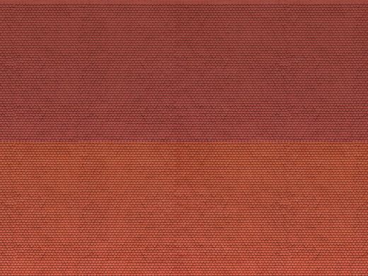 NOCH 56970 3D-Kartonplatte Biberschwanz (Spur H0)