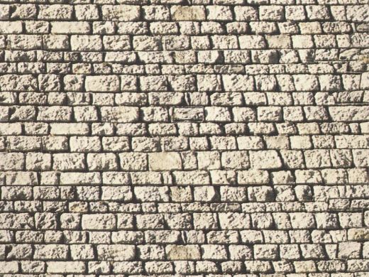 NOCH 57560 Mauerplatte Quaderstein (Spur H0)