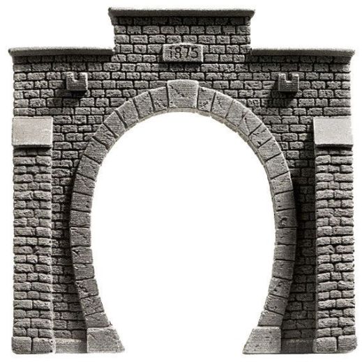 NOCH 58051 Tunnel-Portal, 1-gleisig, 13, (Spur H0)