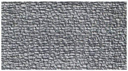 NOCH 58255 Mauer, extra lang, 65 x 12,5 (Spur H0)